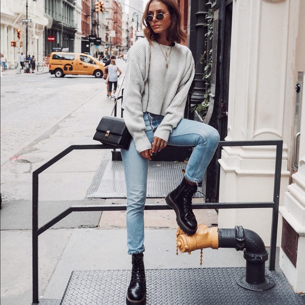 Dylan Kain The 7th Chain Leather Crossbody Bag